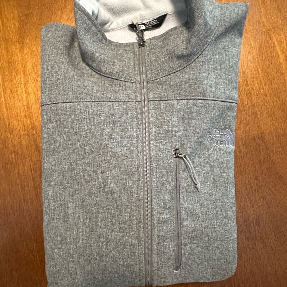 The North Face Gray Full-Zip Jacket